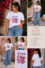 Cargar imagen en el visor de la galería, ✨ Blusa / Playera Ruby ✨