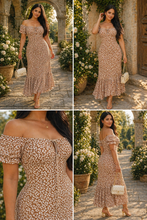 Cargar imagen en el visor de la galería, Vestido Milagros 🤎✨