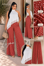 Cargar imagen en el visor de la galería, Pantalón Luzma de Lunares stilo Palazzo