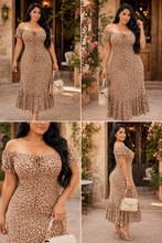 Cargar imagen en el visor de la galería, Vestido Milagros 🤎✨