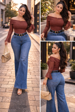 Cargar imagen en el visor de la galería, Blusa Natasha Mesh