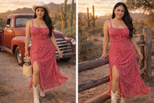 Cargar imagen en el visor de la galería, Vestido Yareli Floral Chic