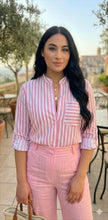 Cargar imagen en el visor de la galería, Blusa Rayada Resort