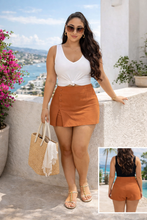 Cargar imagen en el visor de la galería, Short Falda Claudia | Tela Stretch