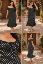 Cargar imagen en el visor de la galería, Vestido Mayte 🖤✨