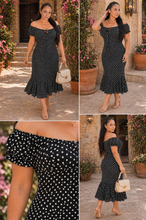 Cargar imagen en el visor de la galería, Vestido Mayte 🖤✨