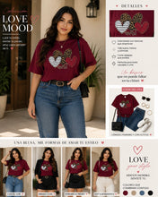 Cargar imagen en el visor de la galería, Blusa Corazones Amorío Chic