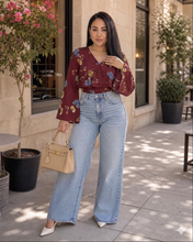 Cargar imagen en el visor de la galería, Blusa Chic Florecita