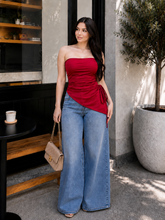 Cargar imagen en el visor de la galería, Blusa Strapless Malibu Glam