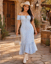 Cargar imagen en el visor de la galería, Vestido Rocío 💙🌿