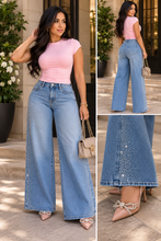 Cargar imagen en el visor de la galería, Jeans Estelar | Wide Leg Stretch Premium
