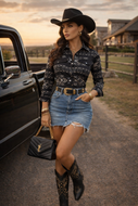 Blusa Vaquera  La Camelia