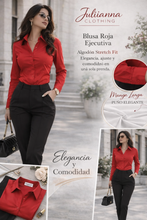 Cargar imagen en el visor de la galería, Blusa Ejecutiva Vestir Chic
