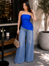 Cargar imagen en el visor de la galería, Blusa Strapless Malibu Glam
