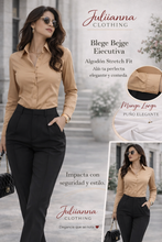 Cargar imagen en el visor de la galería, Blusa Ejecutiva Vestir Chic
