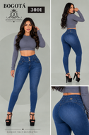 Jeans Faja Push Up Skinny Bogotá V-3001