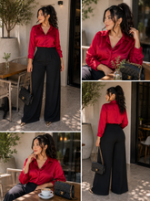 Cargar imagen en el visor de la galería, ✨ Blusa Satin Glam ✨
