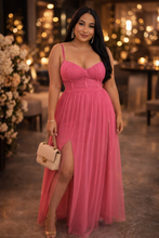 Cargar imagen en el visor de la galería, Vestido Yesenia Rosa Glam
