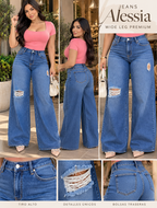 Jeans Alessia | Wide Leg Stretch Premium