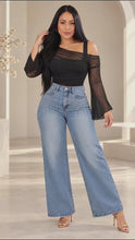 Cargar y reproducir el video en el visor de la galería, Blusa Natasha Mesh
